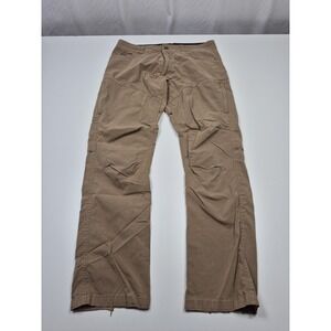 Kuhl Cargo Pants Mens 34x32 Beige Stretch Canvas Outdoor Hiking Casual FLAW